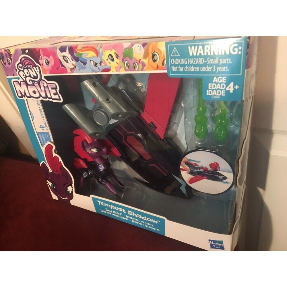 NEW My Little Pony:‎ The Movie Tempest Shadow Sky Skiff Sealed